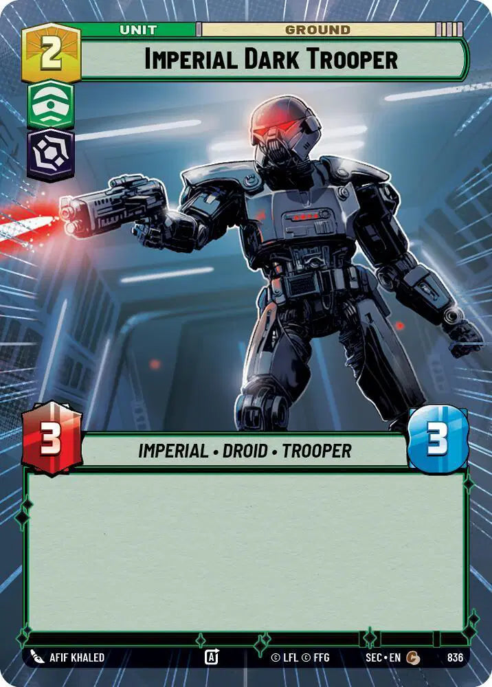 Imperial Dark Trooper (Hyperspace Foil) - SEC-836 - Secrets of Power