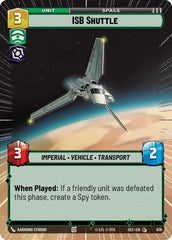 ISB Shuttle (Hyperspace Foil) - SEC-839 - Secrets of Power