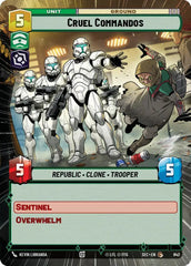Cruel Commandos (Hyperspace Foil) - SEC-842 - Secrets of Power