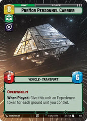PreMor Personnel Carrier (Hyperspace Foil) - SEC-845 - Secrets of Power