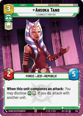 Ahsoka Tano - I Learned It from You (Hyperspace Foil) - SEC-852 - Secrets of Power