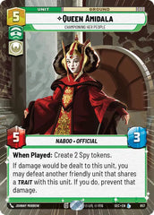 Queen Amidala - Championing Her People (Hyperspace Foil) - SEC-857 - Secrets of Power