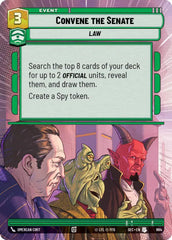 Convene the Senate (Hyperspace Foil) - SEC-884 - Secrets of Power