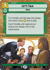 Let's Talk (Hyperspace Foil) - SEC-887 - Secrets of Power