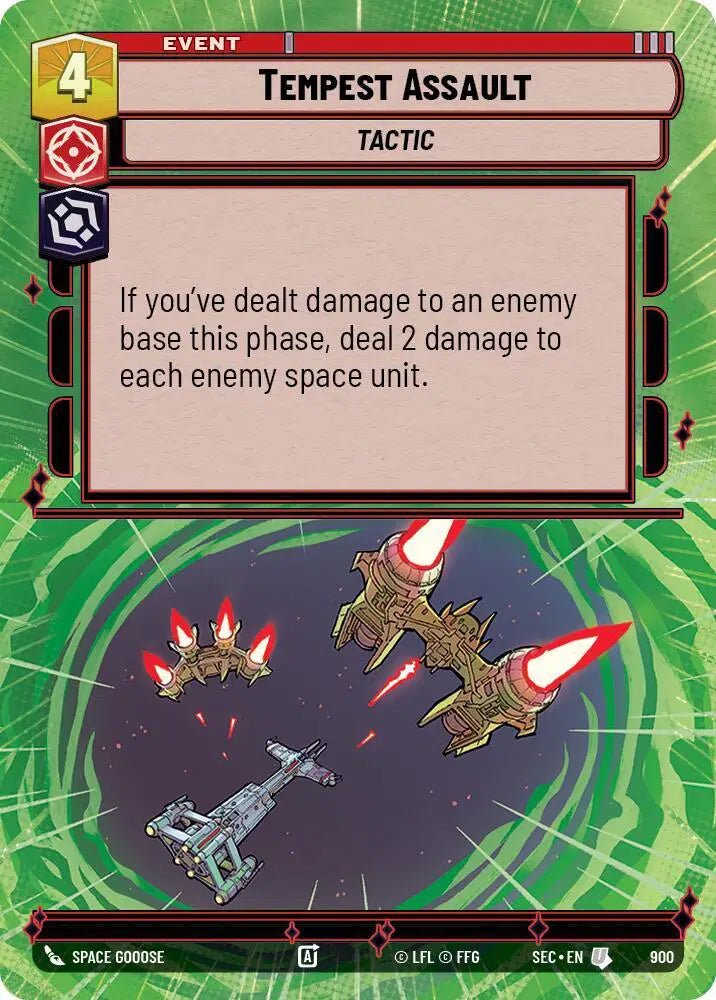 Tempest Assault (Hyperspace Foil) - SEC-900 - Secrets of Power