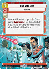 One Way Out (Hyperspace Foil) - SEC-913 - Secrets of Power