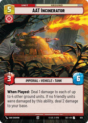 AAT Incinerator (Hyperspace Foil) - SEC-925 - Secrets of Power