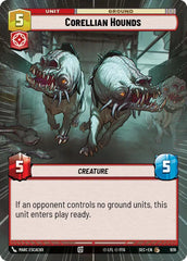 Corellian Hounds (Hyperspace Foil) - SEC-926 - Secrets of Power
