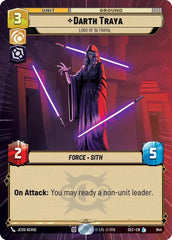 Darth Traya - Lord of Betrayal (Hyperspace Foil) - SEC-944 - Secrets of Power