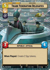 Trade Federation Delegates (Hyperspace Foil) - SEC-947 - Secrets of Power