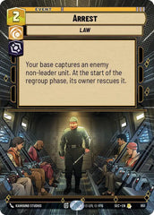 Arrest (Hyperspace Foil) - SEC-951 - Secrets of Power