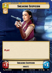 Sneaking Suspicion (Hyperspace Foil) - SEC-982 - Secrets of Power