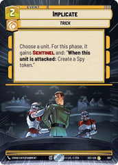 Implicate (Hyperspace Foil) - SEC-987 - Secrets of Power