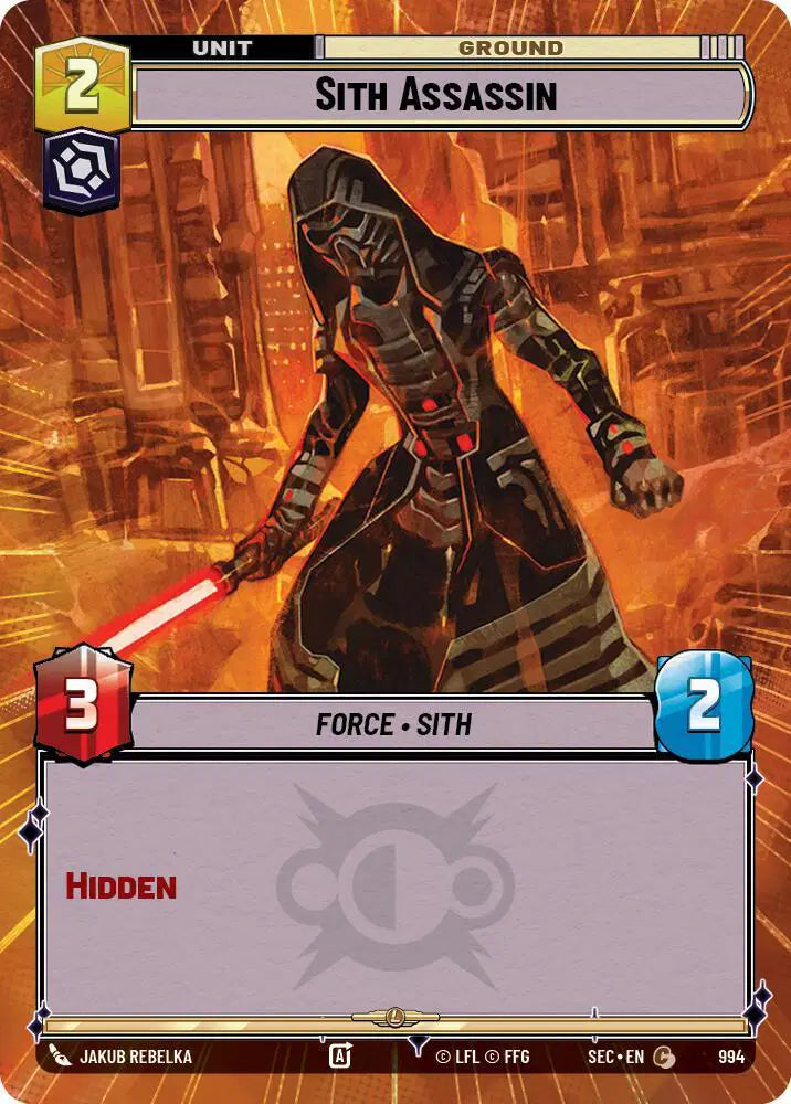 Sith Assassin (Hyperspace Foil) - SEC-994 - Secrets of Power