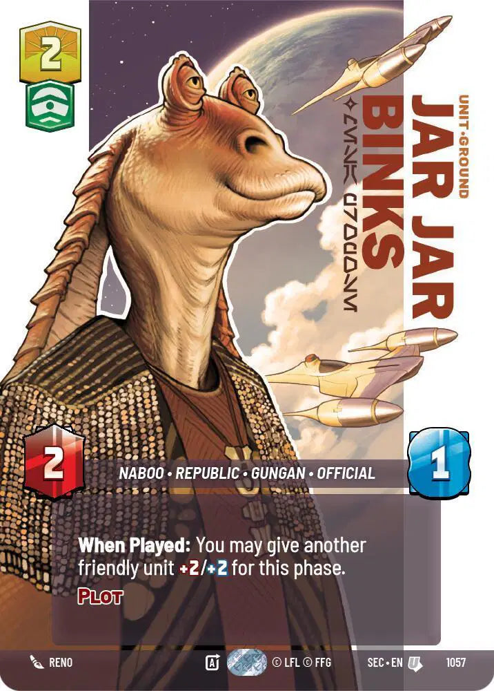 Jar Jar Binks - Mesa Propose (Prestige) - SEC-1057 - Secrets of Power