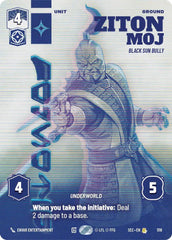 Ziton Moj - Black Sun Bully (Prestige Foil) - SEC-1119 - Secrets of Power