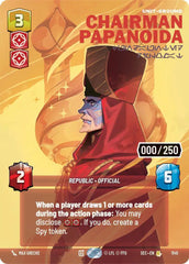 Chairman Papanoida - Undaunted Diplomat (Serialized) - SEC-1145 - Secrets of Power