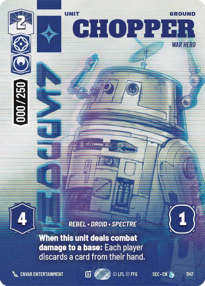 Chopper - War Hero (Serialized) - SEC-1147 - Secrets of Power