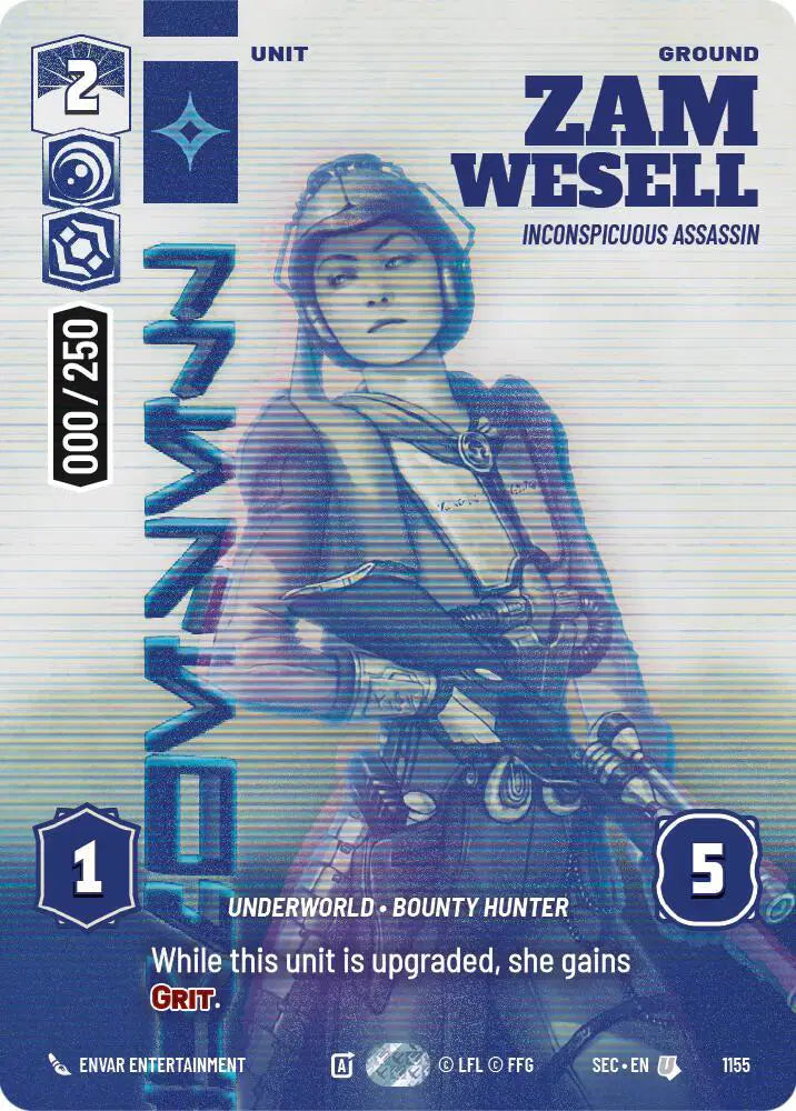 Zam Wesell - Inconspicuous Assassin (Serialized) - SEC-1155 - Secrets of Power