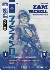 Zam Wesell - Inconspicuous Assassin (Serialized) - SEC-1155 - Secrets of Power