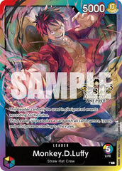 Monkey.D.Luffy (3rd Anniversary Tournament 3 Brothers Pack) - N/A - Carrying On His Will: 3rd Anniversary Tournament Cards