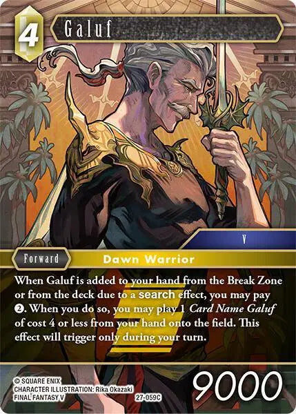 Galuf - 27-059C - Journey of Discovery