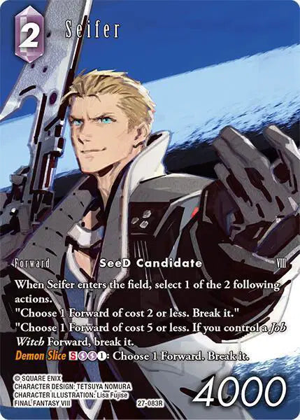 Seifer (Full Art) - 27-083R - Journey of Discovery