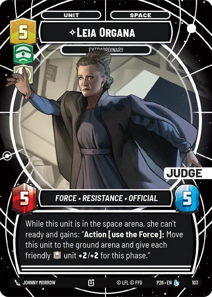 Leia Organa - Extraordinary - JP-103 - Judge Promos