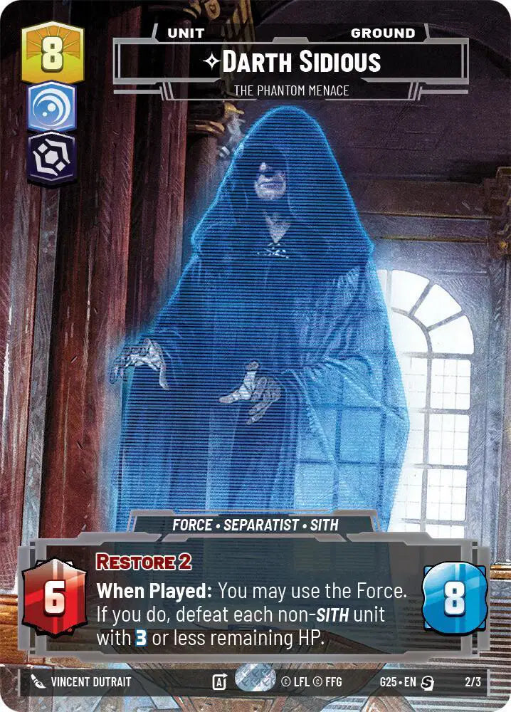 Darth Sidious - The Phantom Menace - 2 - 2025 Gift Box