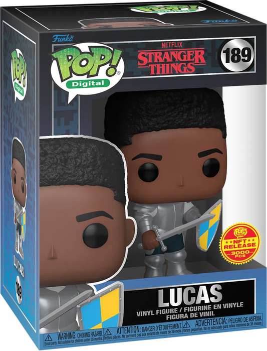 (Q1 2024) Funko Pop! Digital NFT /3000 - Stranger Things Lucas #189