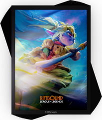 Riftbound - League of Legends - TCG Unleashed Art Sleeves - 100ct -Poppy