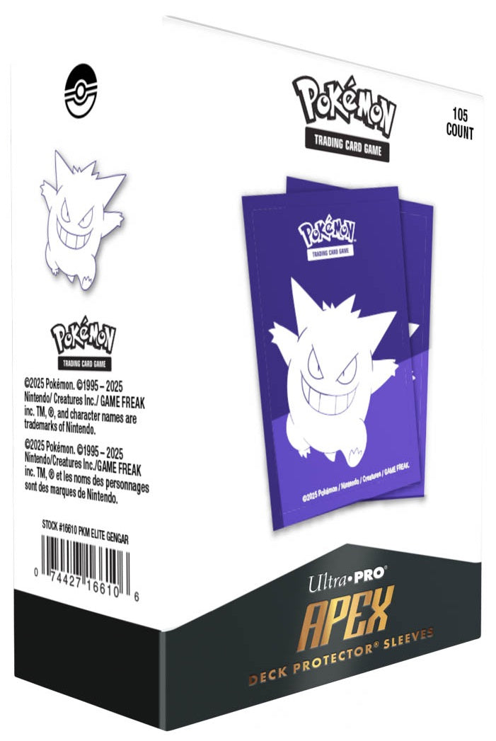 UP D-PRO APEX POKEMON ELITE GENGAR 105CT (30)
