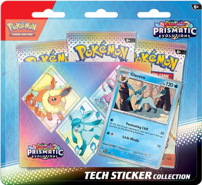 Prismatic Evolutions Tech Sticker Collection