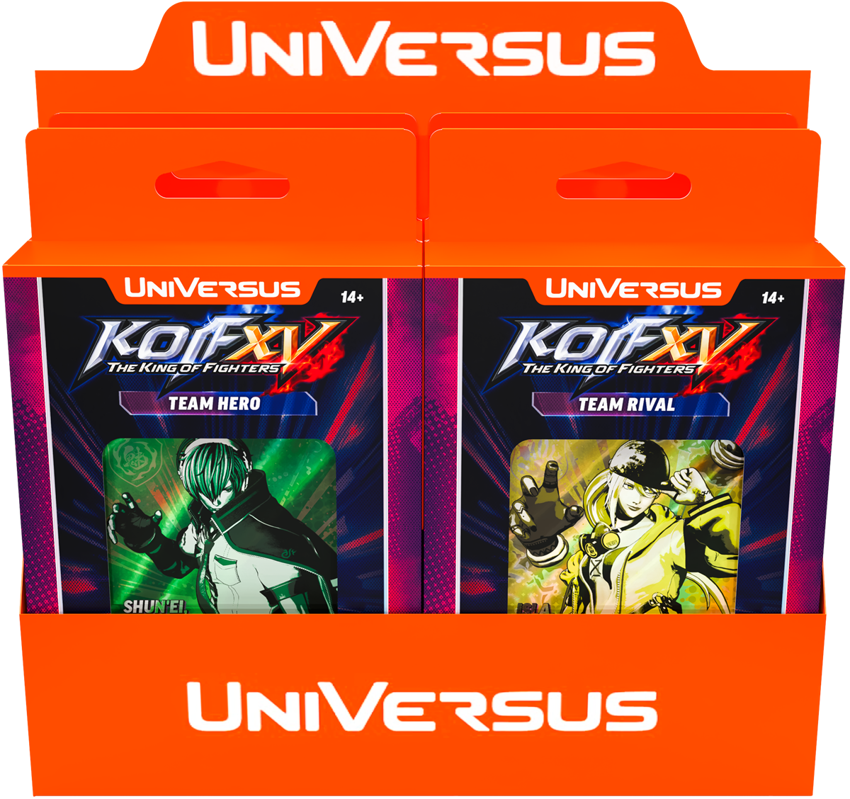 THE KING OF FIGHTERS XV: CHALLENGER SERIES 4CT DISPLAY (12)