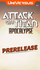 Attack on Titan: APOCALYPSE Prerelease Event Kit