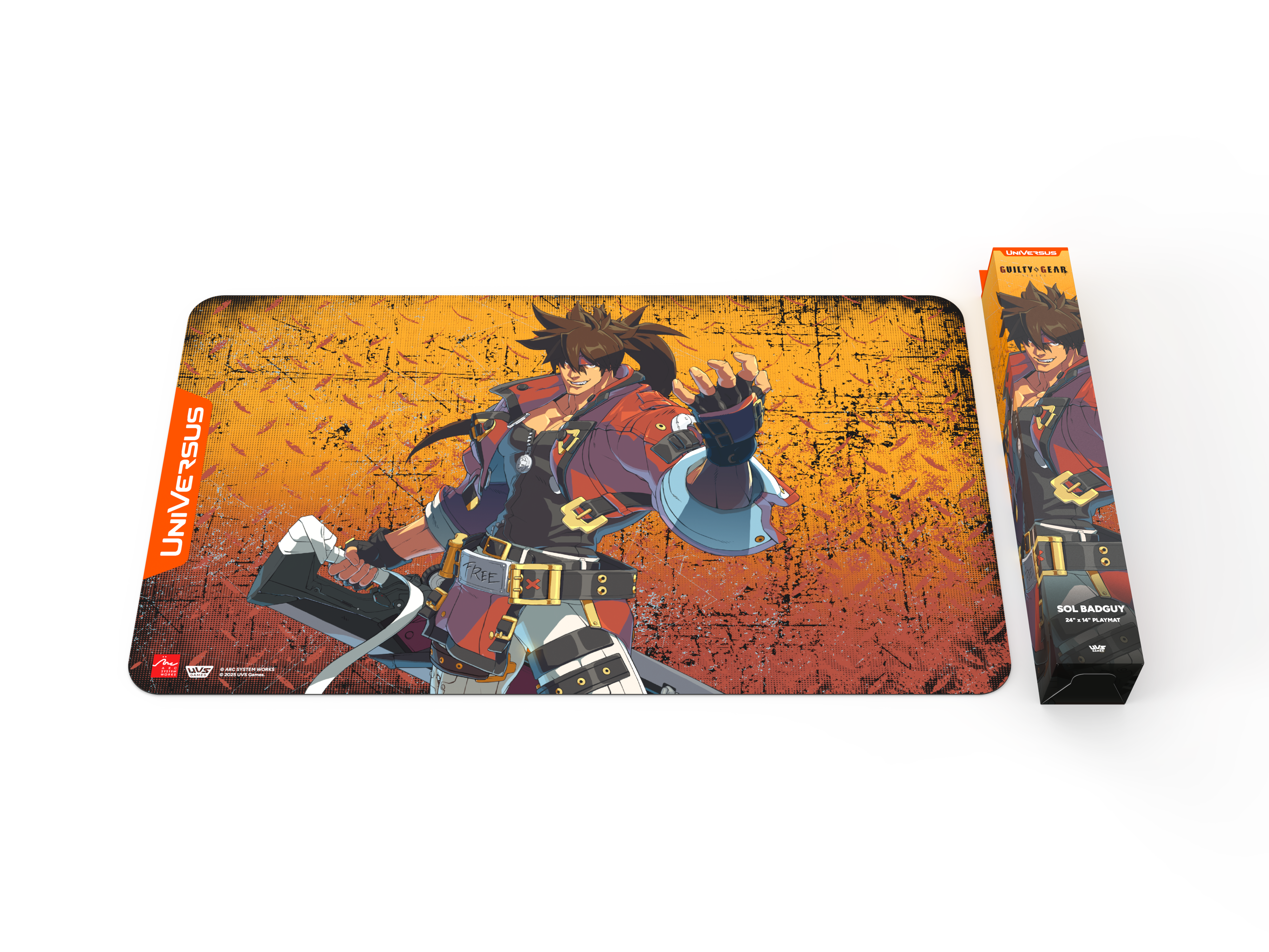 GUILTY GEAR - STRIVE - PLAYMAT SOL BADGUY (6)