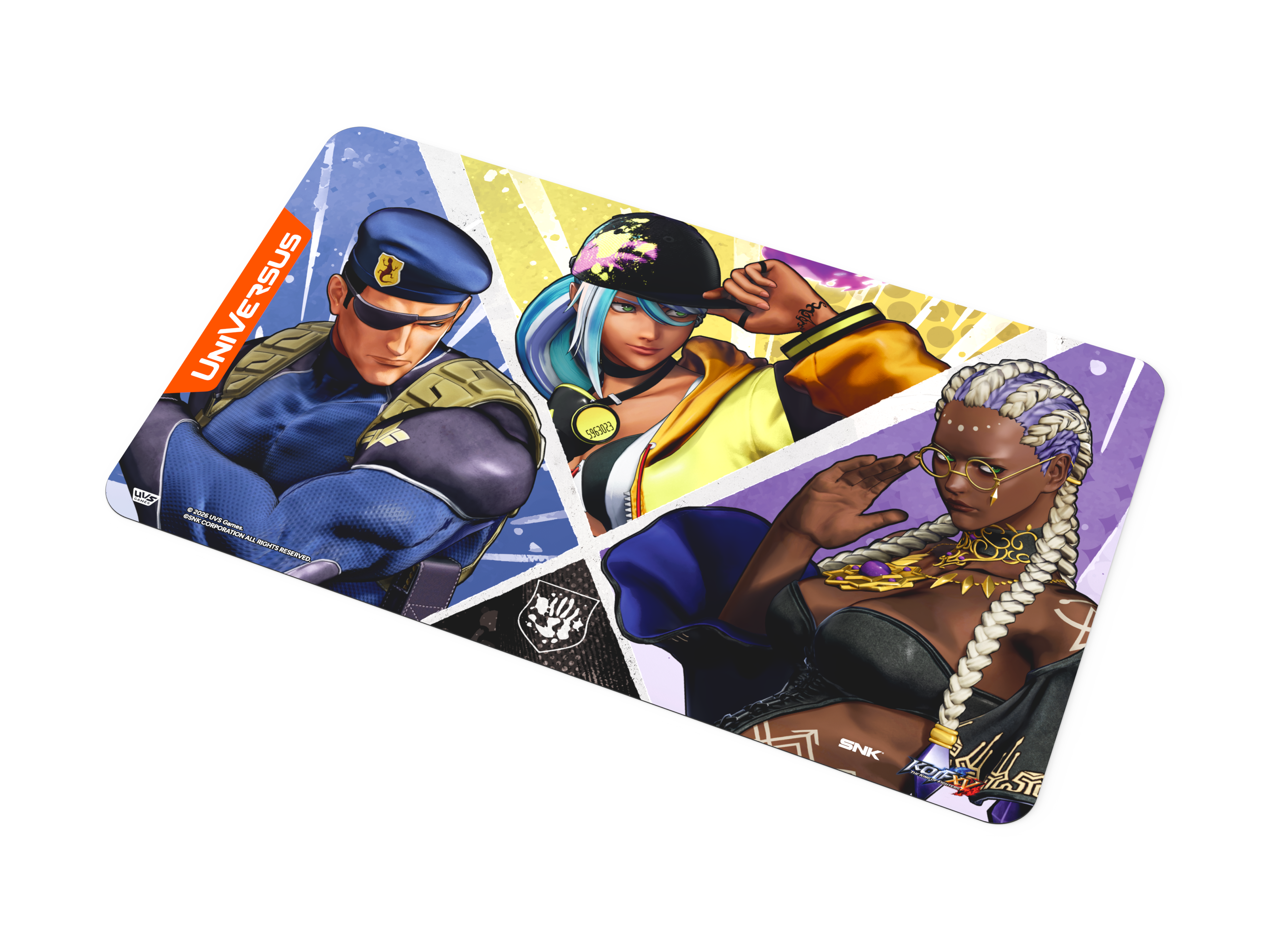 THE KING OF FIGHTERS XV: CHALLENGER SERIES TEAM RIVAL PLAYMAT (6)