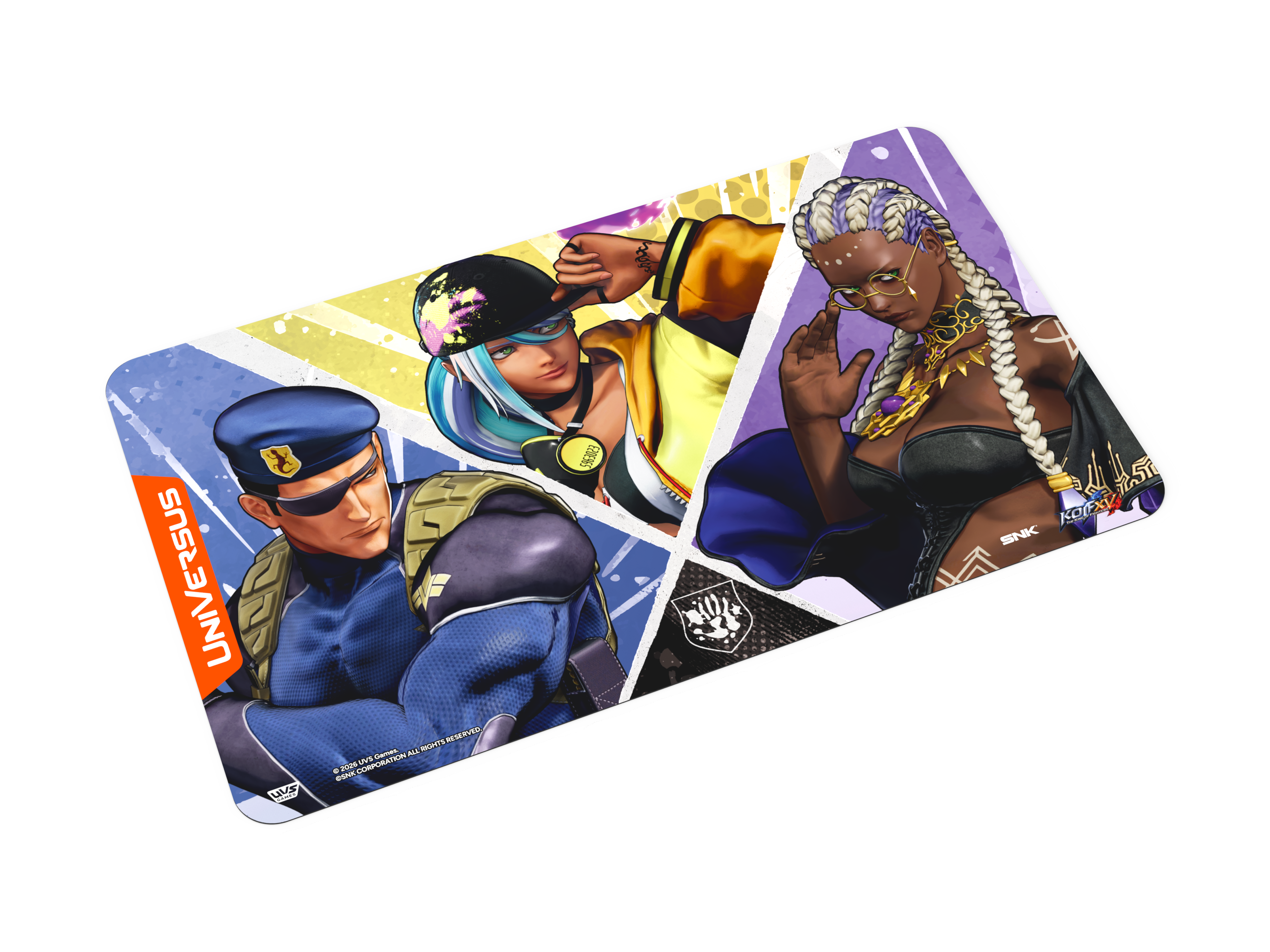 THE KING OF FIGHTERS XV: CHALLENGER SERIES TEAM RIVAL PLAYMAT (6)
