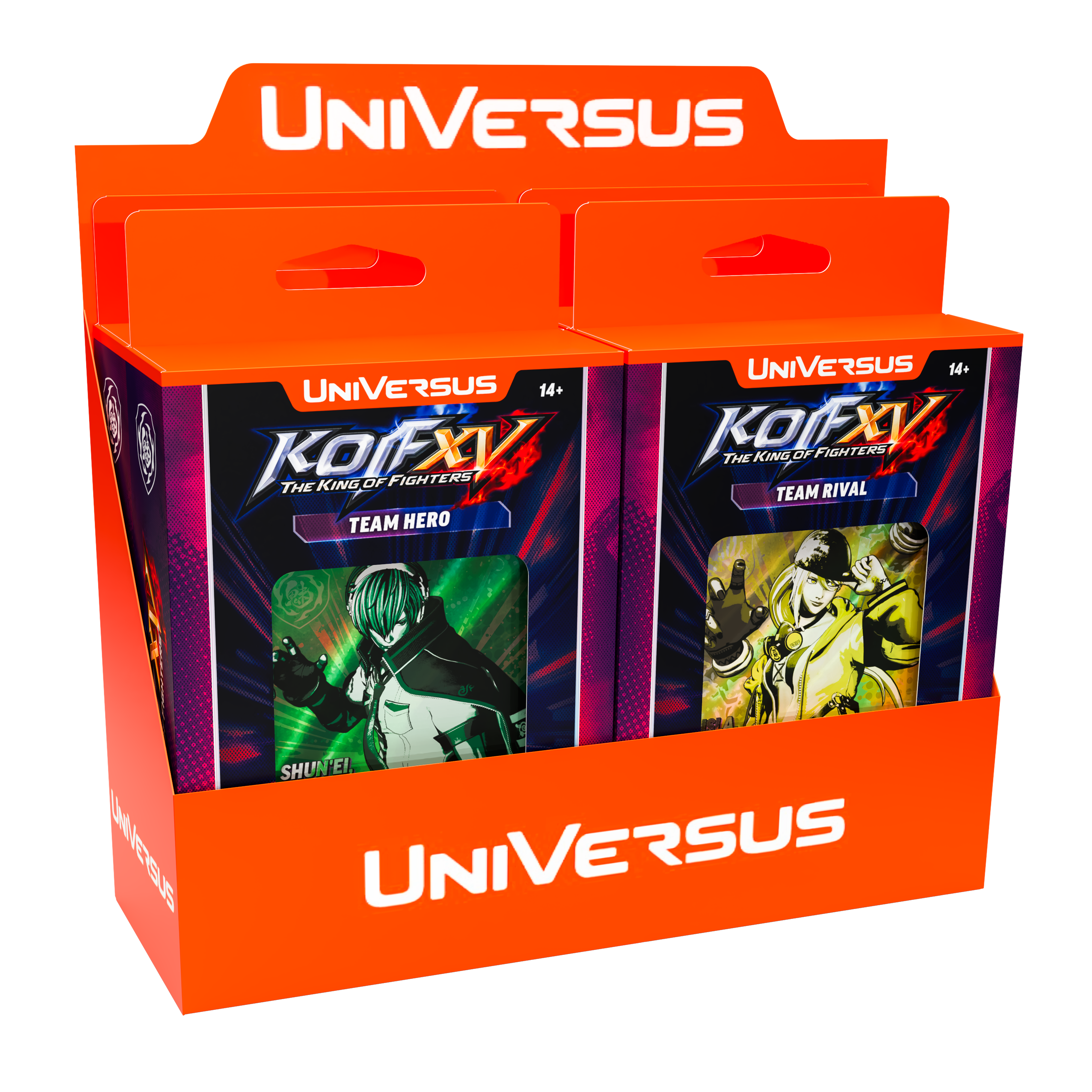 THE KING OF FIGHTERS XV: CHALLENGER SERIES 4CT DISPLAY (12)