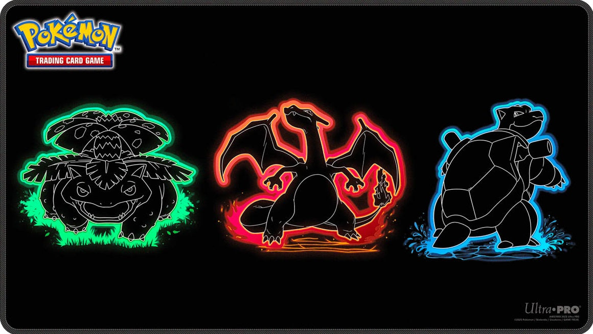 UP PLAYMAT POKEMON NEON KANTO FOIL