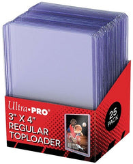 UP - TOPLOADER - 3X4 REGULAR CLEAR 25CT