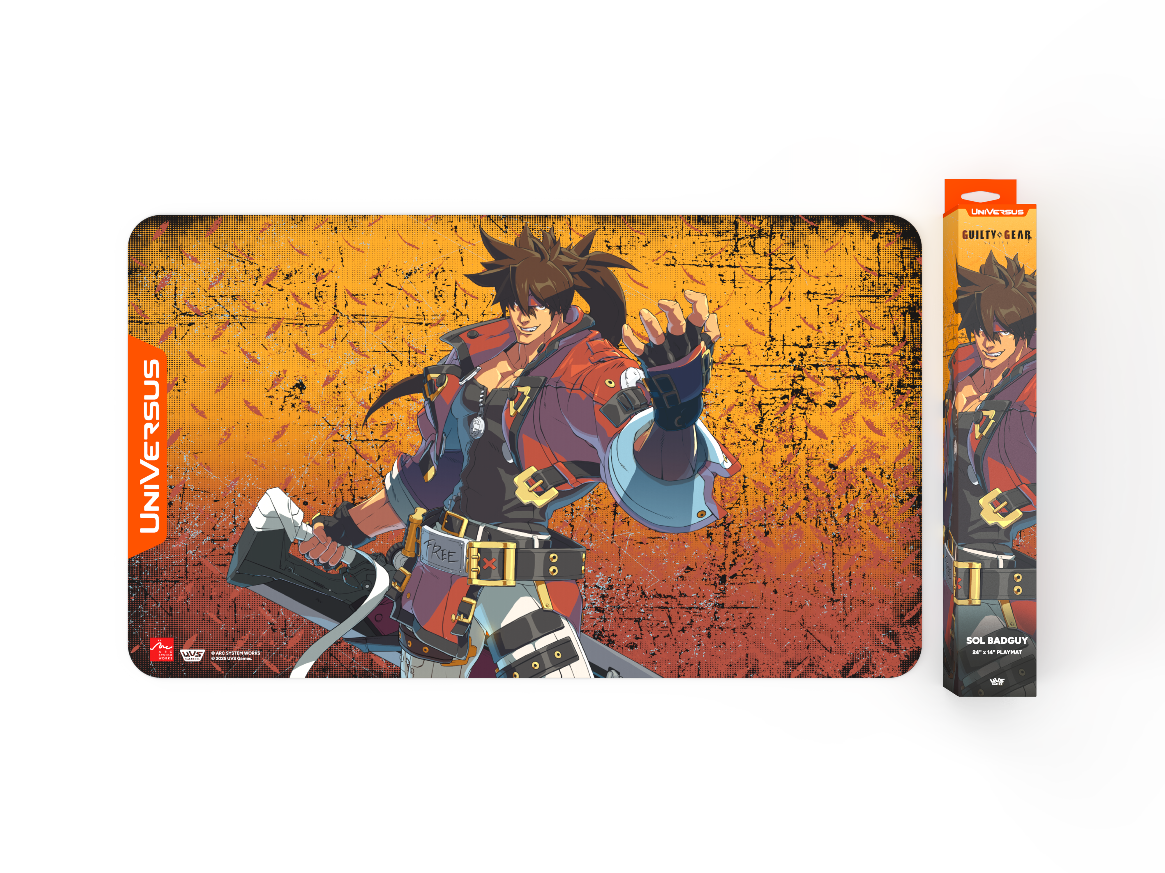 GUILTY GEAR - STRIVE - PLAYMAT SOL BADGUY (6)