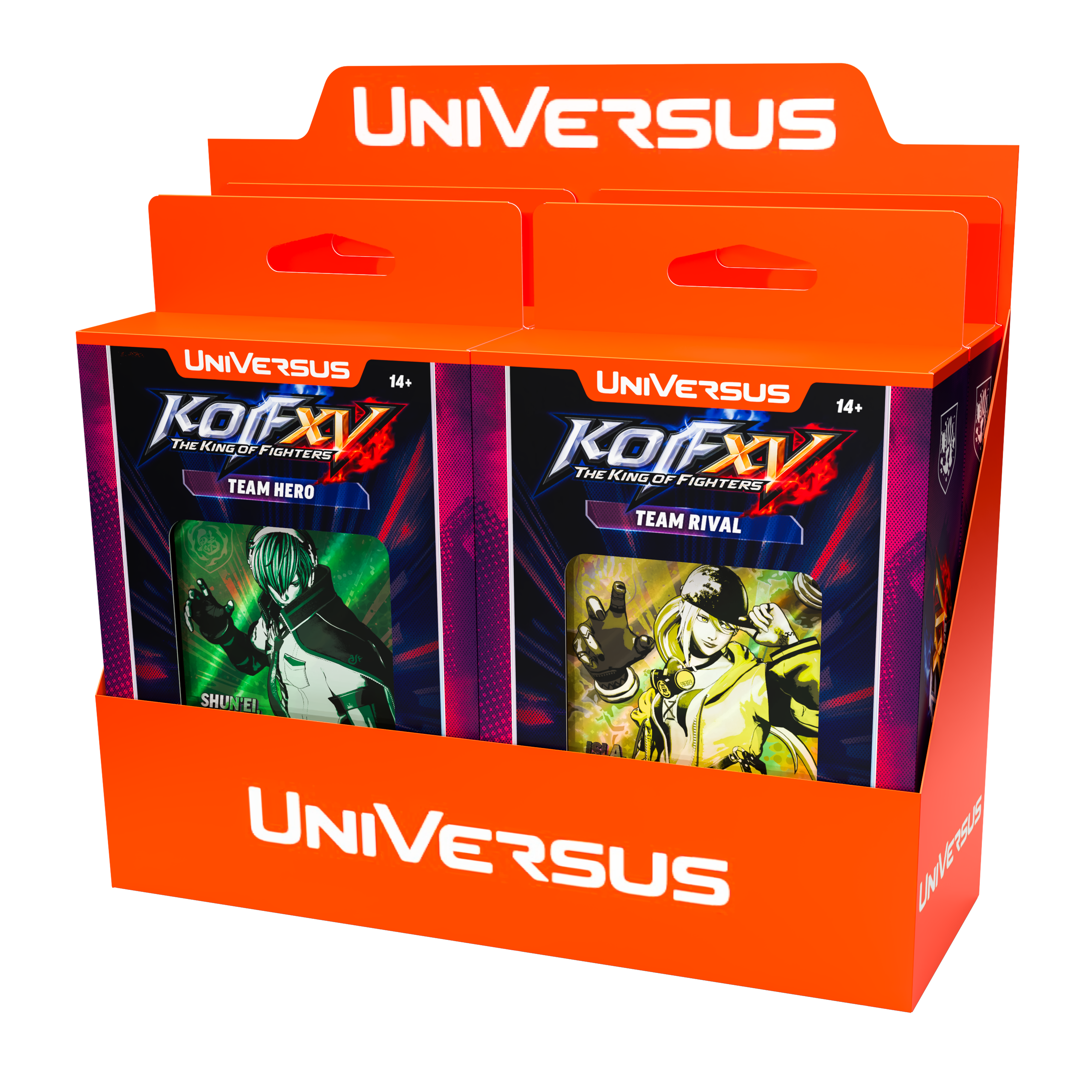 THE KING OF FIGHTERS XV: CHALLENGER SERIES 4CT DISPLAY (12)