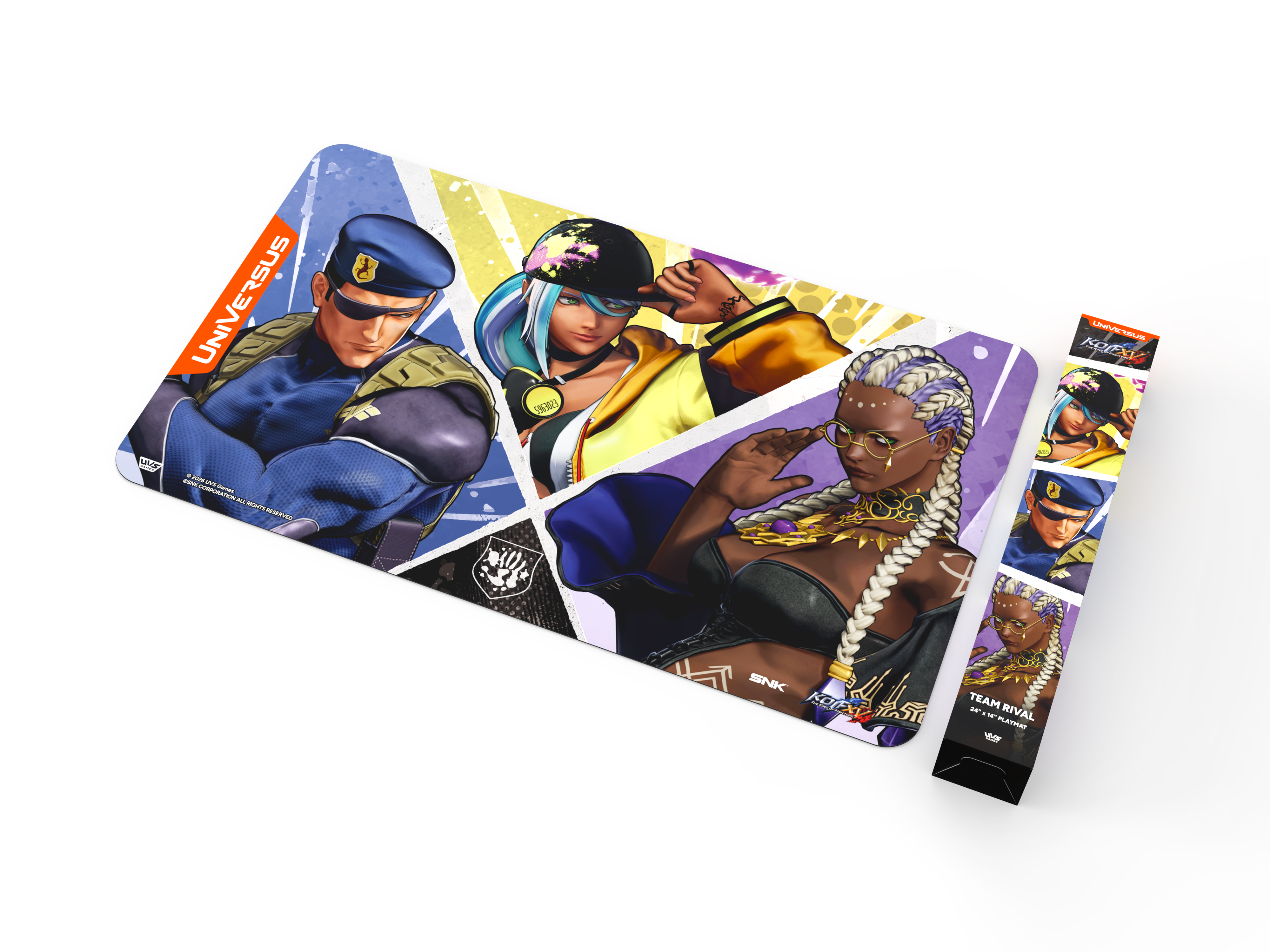 THE KING OF FIGHTERS XV: CHALLENGER SERIES TEAM RIVAL PLAYMAT (6)