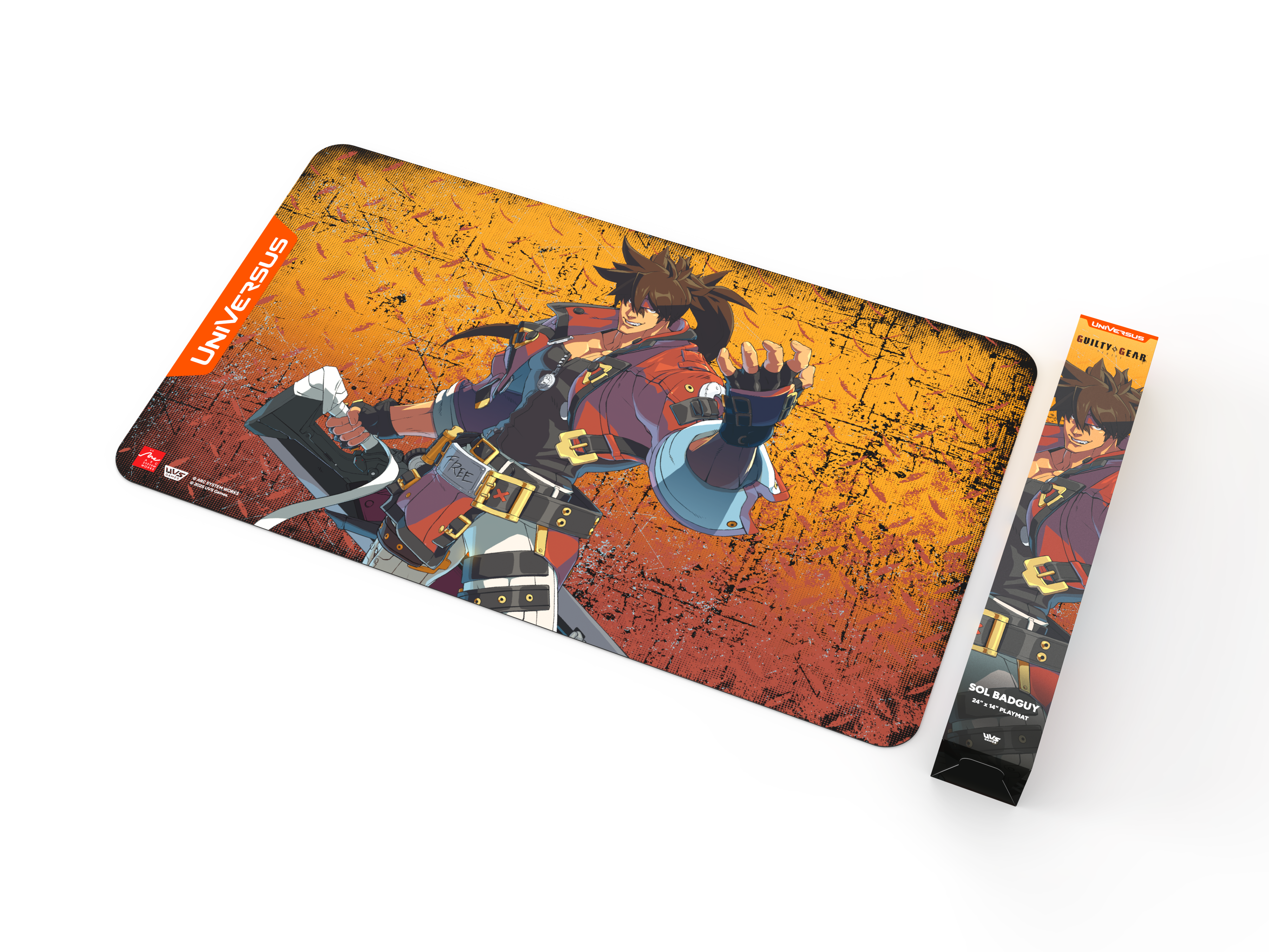 GUILTY GEAR - STRIVE - PLAYMAT SOL BADGUY (6)