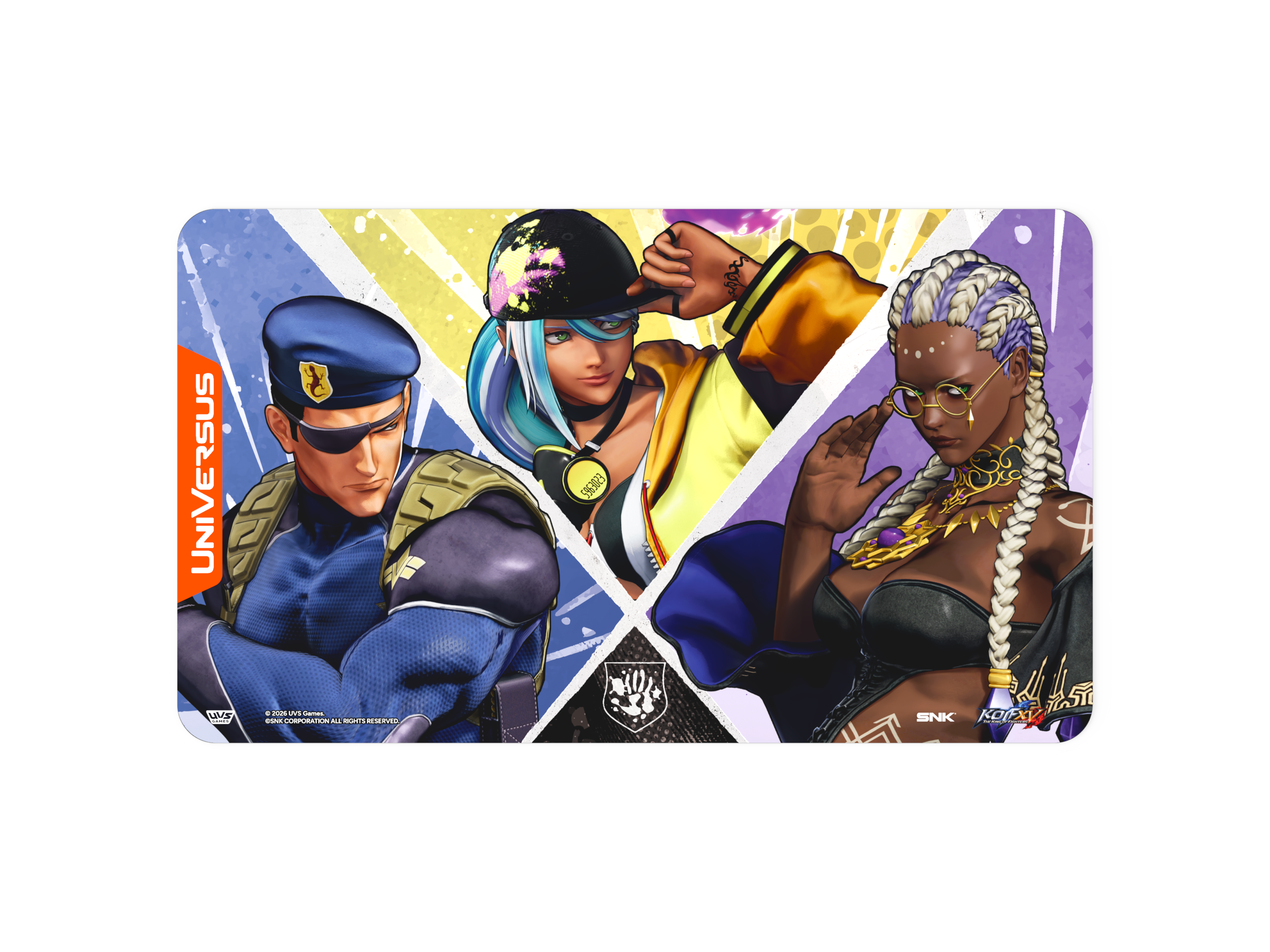 THE KING OF FIGHTERS XV: CHALLENGER SERIES TEAM RIVAL PLAYMAT (6)
