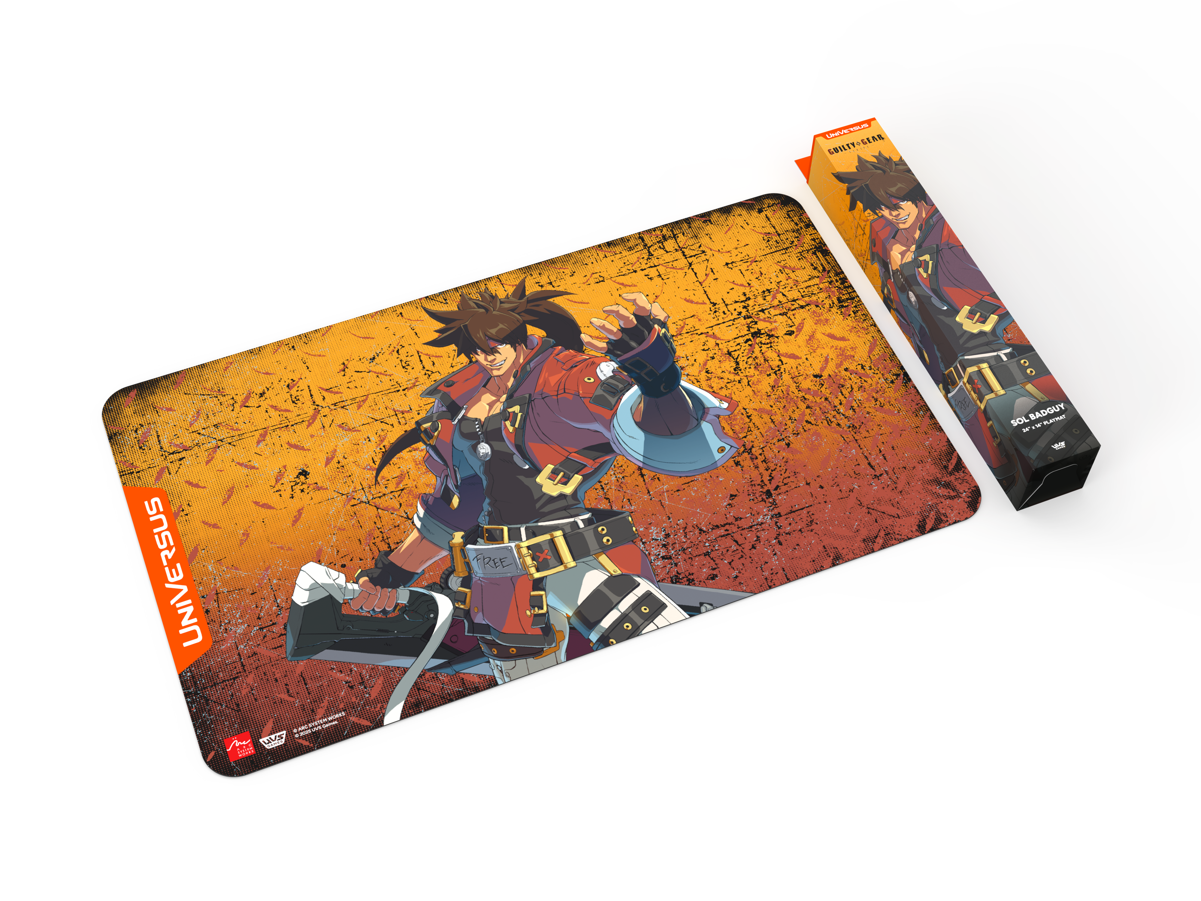 GUILTY GEAR - STRIVE - PLAYMAT SOL BADGUY (6)