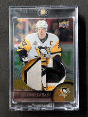 2017-18 Tim Horton Sidney Crosby Dual Patch Jersey (Carte Custom)