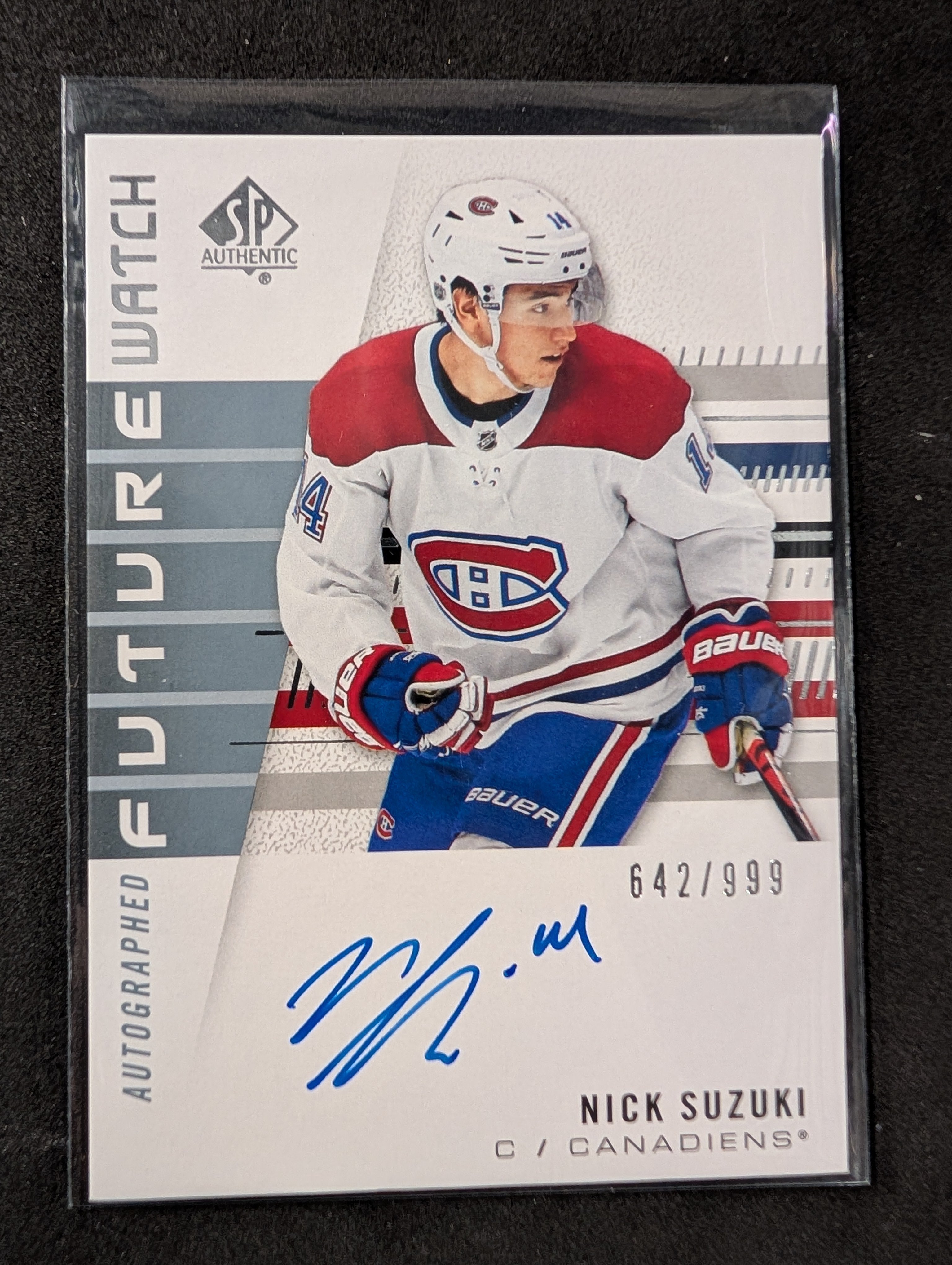 2019-20 SP Authentic Future Watch Auto Nick Suzuki 642/999
