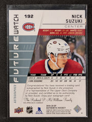 2019-20 SP Authentic Future Watch Auto Nick Suzuki 642/999